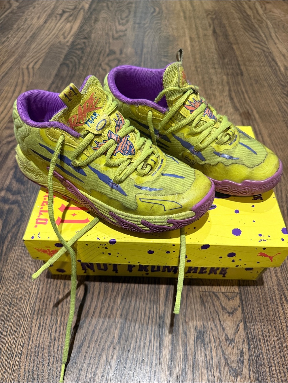 Puma Melo basketball sneakers kids 2